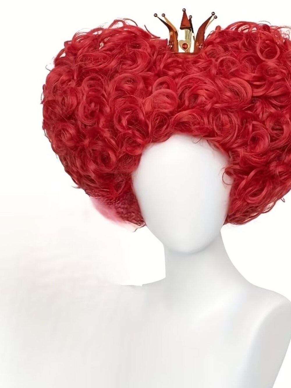 Perruque la Reine Rouge - Picture 3 of 7
